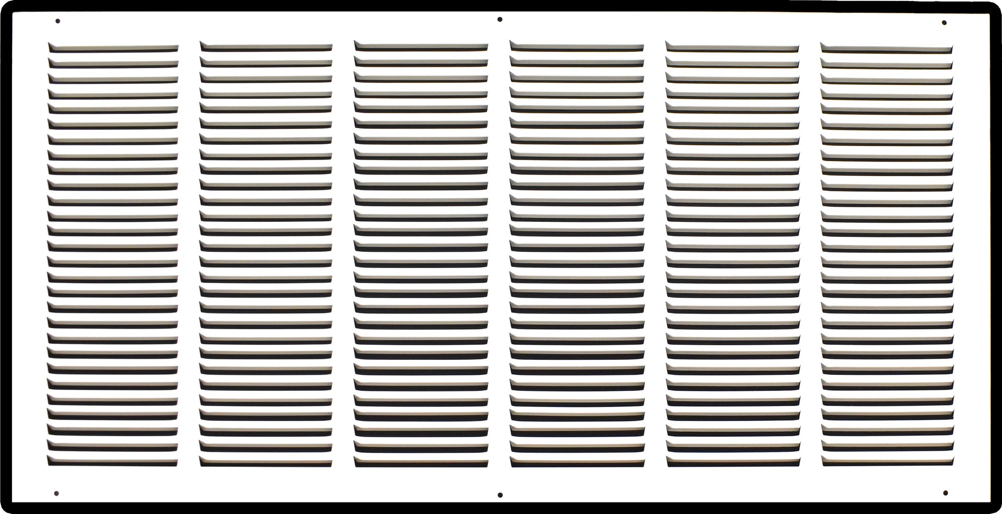 Steel Return Air Grille – HVAC Cold Air Intake Vent Cover, White | Out. Dim.: 31-3/4"W X 15-3/4"H
