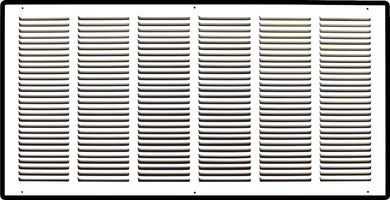 30" X 14" Duct Opening | Steel Return Air Grille for Sidewall and Ceiling | Outer Dimensions: 31.75"W X 15.75"H
