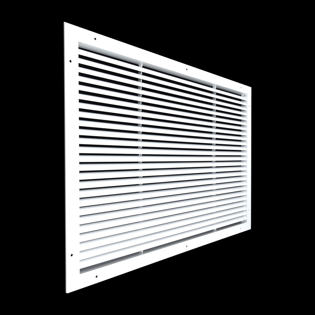 Fits 30x20 Duct Opening | Aluminum Return Air Grille by Handua | Vent Cover Grill for Sidewall and Ceiling | Rust Free | Durable Powder Coating | HVAC Cold Air Intake Grille | White