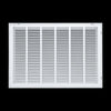 30"x20" Steel Return Air Filter Grille | Removable Door for 1" Filters | White HVAC Vent Cover | Out. Dim.: 32-5/8"W X 22-5/8"H