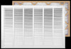 Handua Filter Included Steel Return Air Filter Grille [Removable Door] for 1-inch Filters, Vent Cover Grill, White