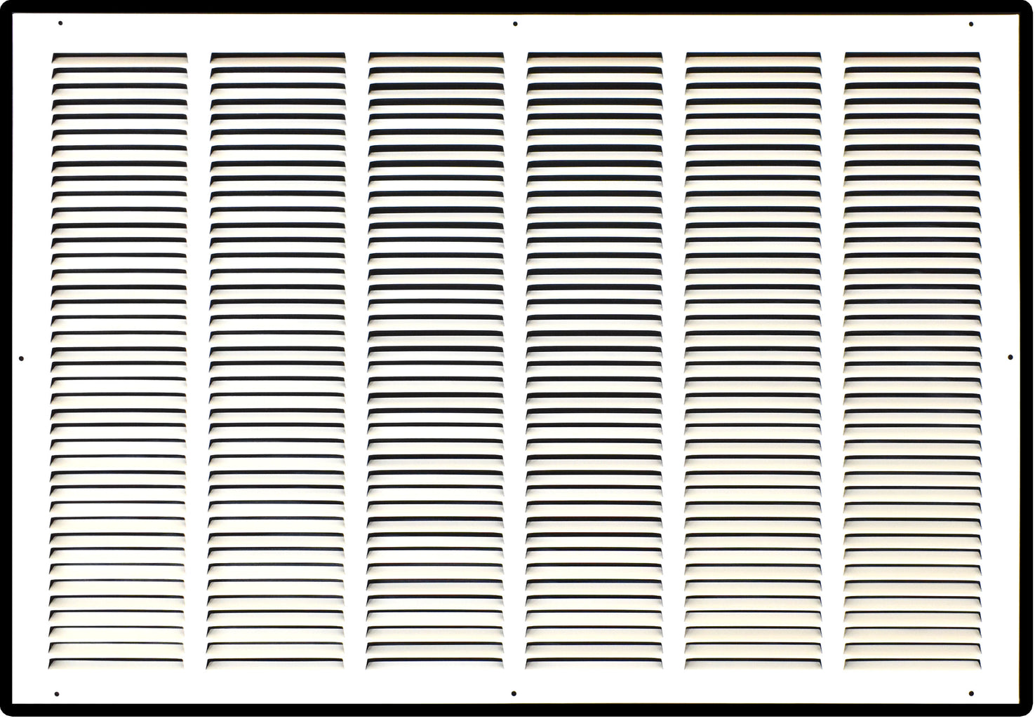 Steel Return Air Grille – HVAC Cold Air Intake Vent Cover, White | Out. Dim.: 31-3/4"W X 21-3/4"H