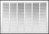 30" X 20" Duct Opening | Steel Return Air Filter Grille [Fixed Hinged] for Sidewall and Ceiling | Outer Dimensions: 32 5/8"W X 22 5/8"H