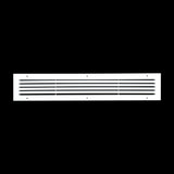 30"x4" Premium Aluminum Return Air Grille – Rust-Free HVAC Vent Cover for Wall & Ceiling | White | Out. Dim.: 31-13/16"W X 5-13/16"H