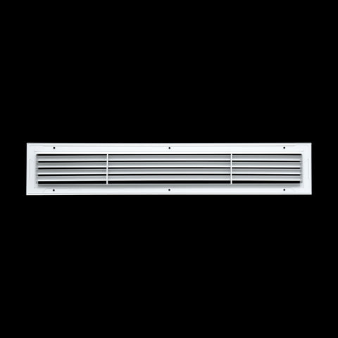 30"x4" Premium Aluminum Return Air Grille – Rust-Free HVAC Vent Cover for Wall & Ceiling | White | Out. Dim.: 31-13/16"W X 5-13/16"H