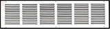 Steel Return Air Grille – HVAC Cold Air Intake Vent Cover, White | Out. Dim.: 31-3/4"W X 7-3/4"H
