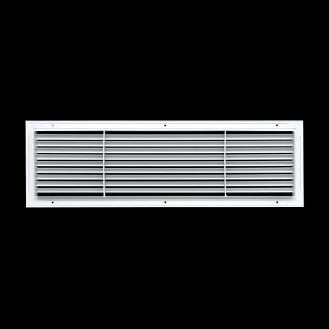30"x8" Premium Aluminum Return Air Grille – Rust-Free HVAC Vent Cover for Wall & Ceiling | White | Out. Dim.: 31-13/16"W X 9-13/16"H