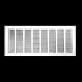 32"x12" Steel Return Air Filter Grille | Removable Door for 1" Filters | White HVAC Vent Cover | Out. Dim.: 34-5/8"W X 14-5/8"H