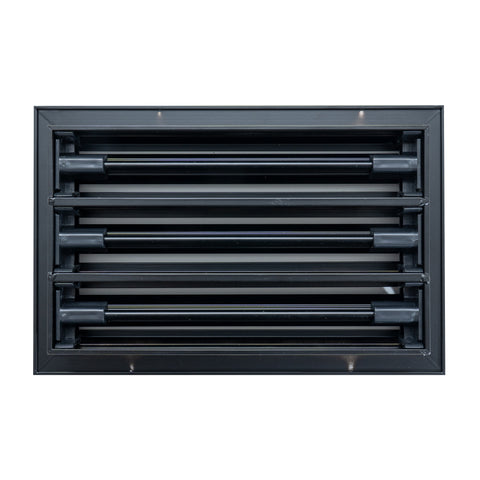 10"x 6" Aluminum Linear Slot Diffuser, Modern AC Vent Cover for Sidewall, Ceiling, Floor | Out. Dim.: 11-5/8"X 7-5/6"