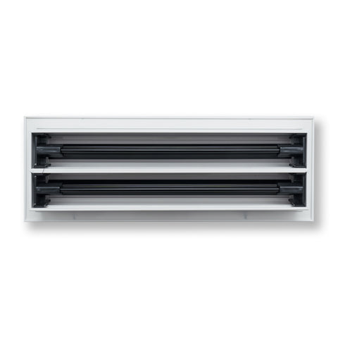 14"x 4" Aluminum Linear Slot Diffuser, Modern AC Vent Cover for Sidewall, Ceiling, Floor | Out. Dim.: 15-5/8"X 5-5/6"