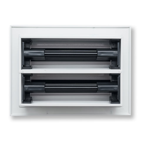 6"x 4" Aluminum Linear Slot Diffuser, Modern AC Vent Cover for Sidewall, Ceiling, Floor | Out. Dim.: 7-5/8"X 5-5/6"