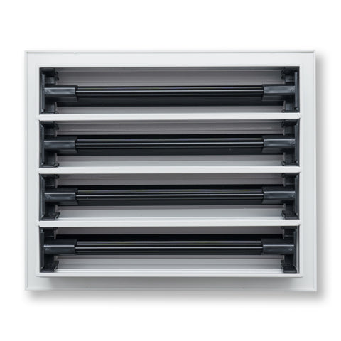 10"x 8" Aluminum Linear Slot Diffuser, Modern AC Vent Cover for Sidewall, Ceiling, Floor | Out. Dim.: 11-5/8"X 9-5/6"
