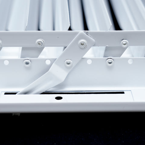 12 X 12 Duct Opening | 4 WAY Steel Air Supply Diffuser for Sidewall and Ceiling