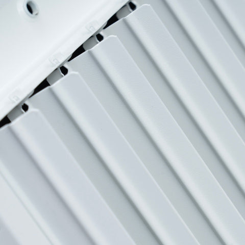 Handua Aluminum Adjustable Air Supply Grille | 4 WAY Register Vent Cover Grill for Sidewall and Ceiling