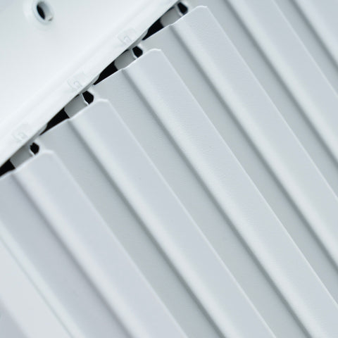 Handua Aluminum Adjustable Air Supply Grille | 4 WAY Register Vent Cover Grill for Sidewall and Ceiling