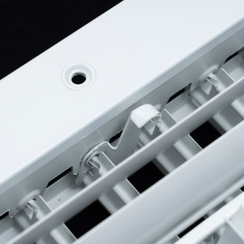Handua Aluminum Adjustable Air Supply Grille | 4 WAY Register Vent Cover Grill for Sidewall and Ceiling