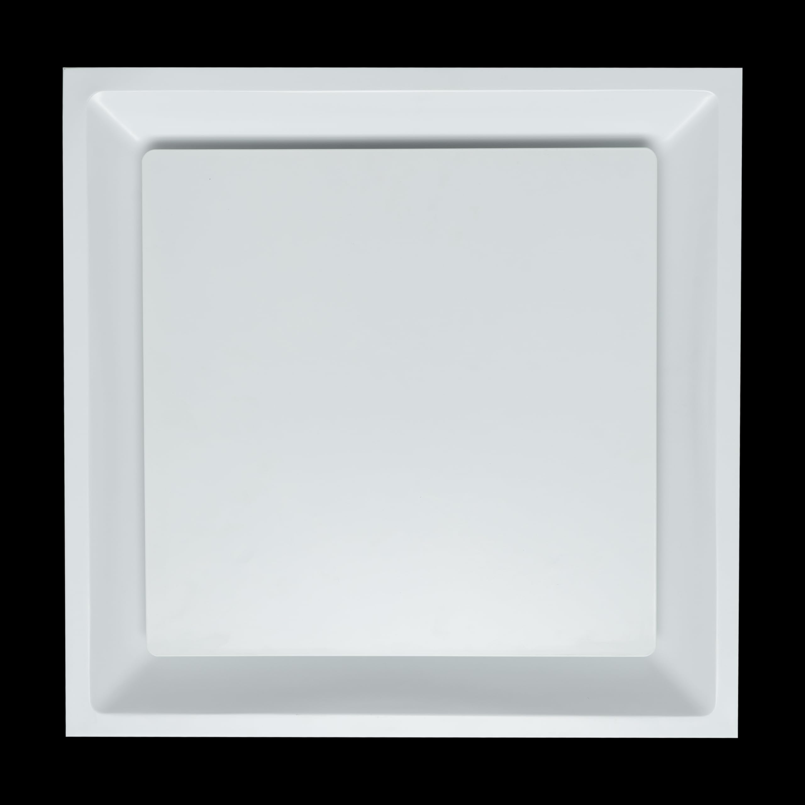Plague Diffusers 24x24 Steel T-Bar Drop Ceiling Air Diffuser, 10