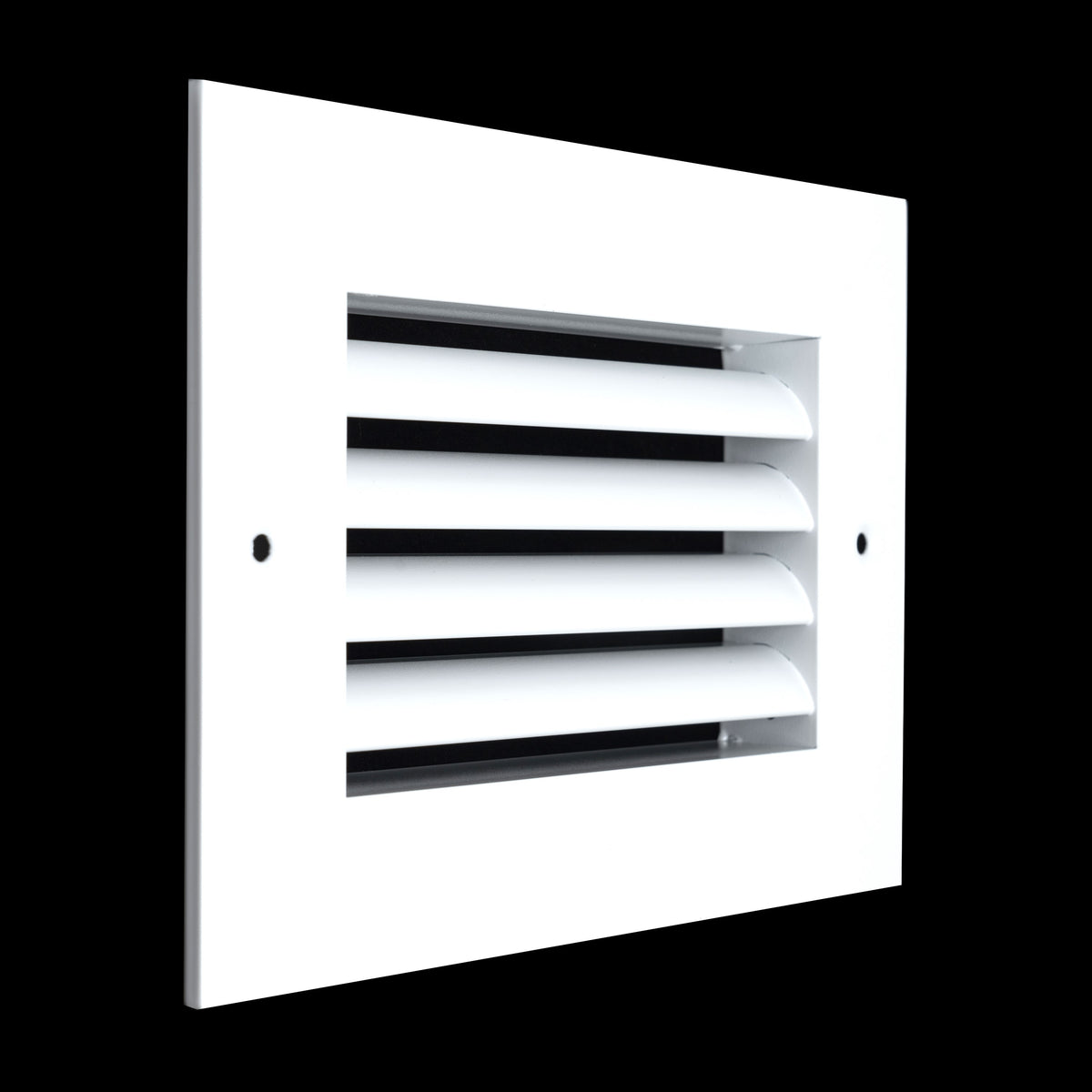 Fits 6x4 Duct Opening | Aluminum Return Air Grille by Handua | Vent Cover Grill for Sidewall and Ceiling | Rust Free | Durable Powder Coating | HVAC Cold Air Intake Grille | White