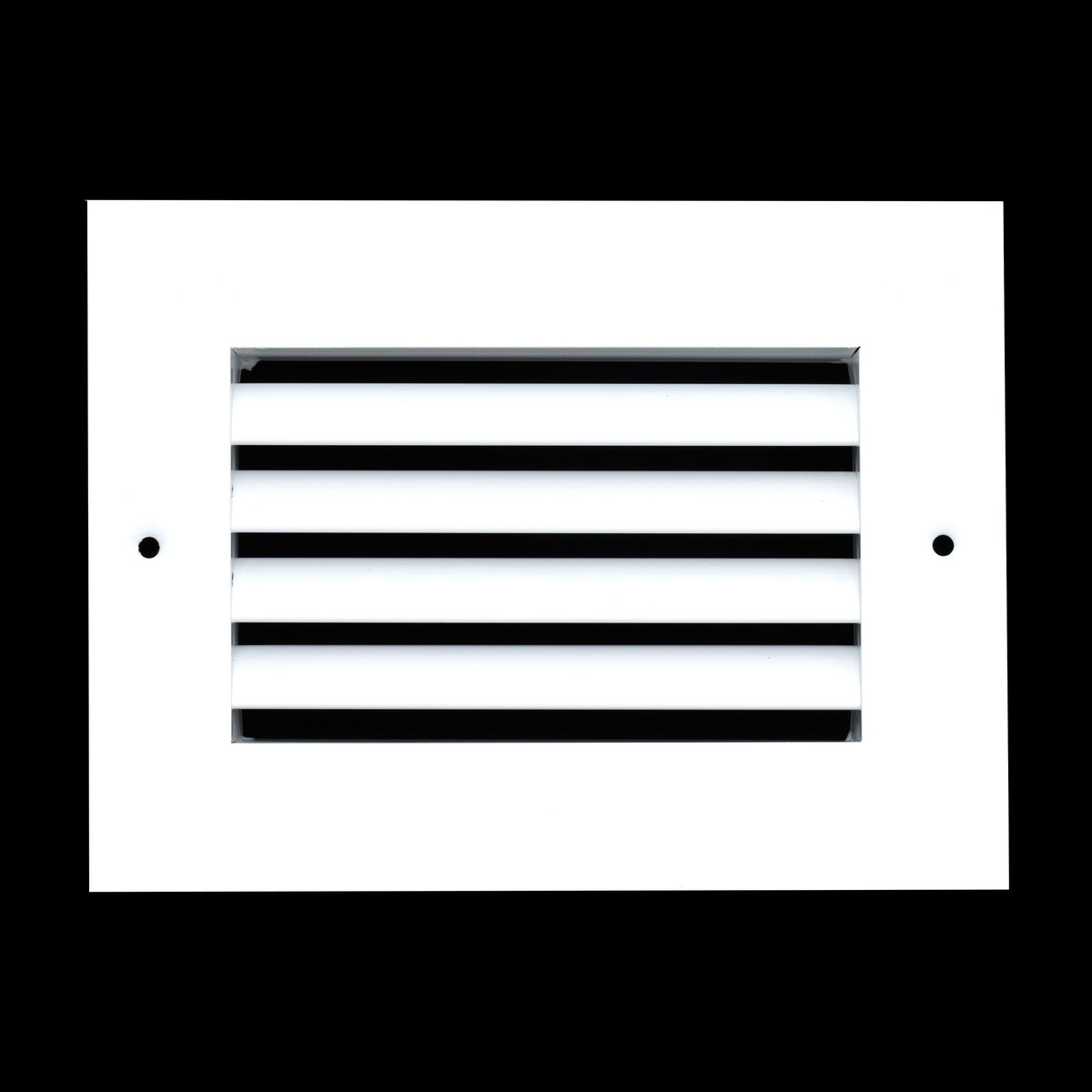 6"x4" Premium Aluminum Return Air Grille – Rust-Free HVAC Vent Cover for Wall & Ceiling | White | Out. Dim.: 7-13/16"W X 5-13/16"H