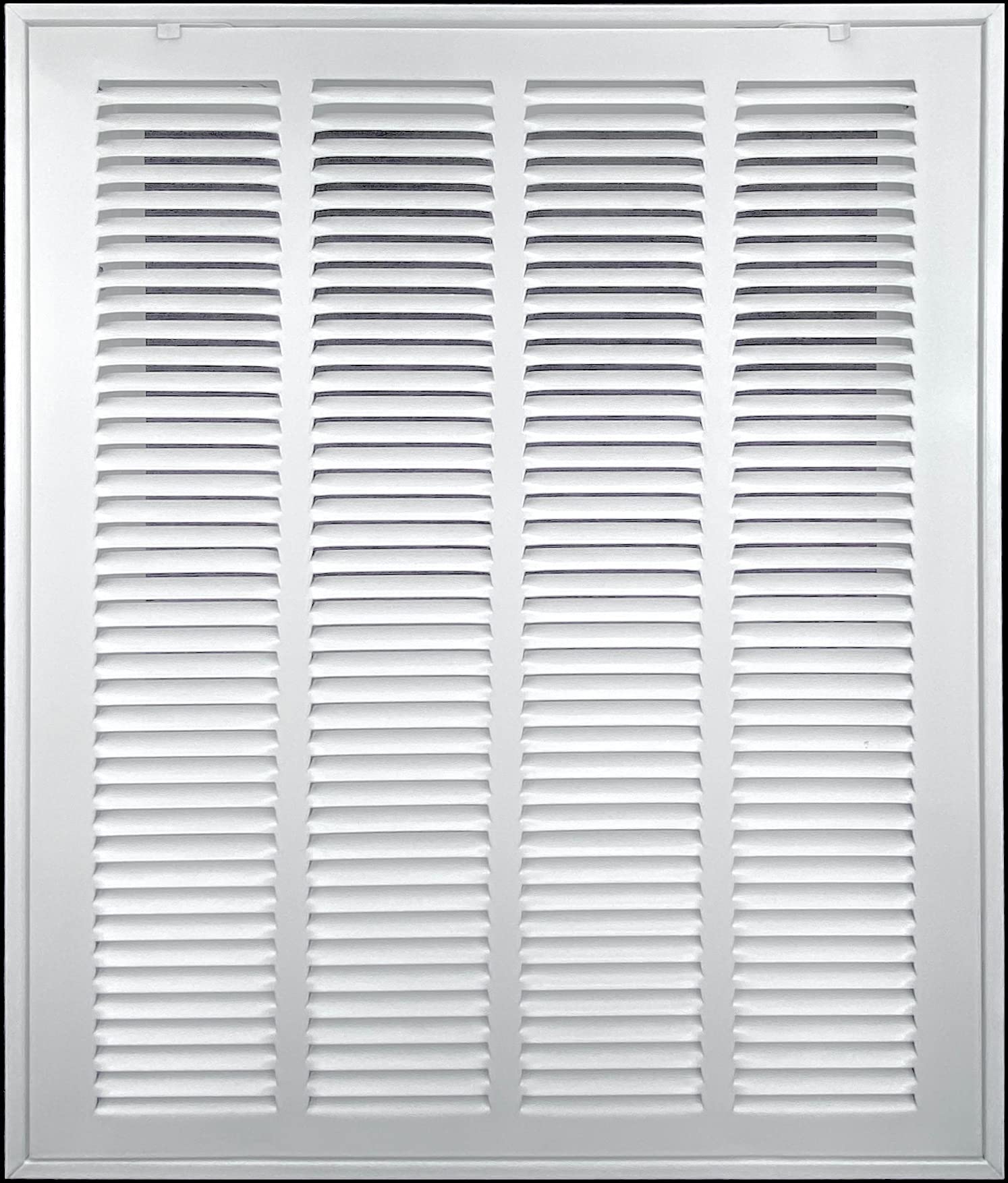 airgrilles 20" x 30" duct opening filter included hd steel return air filter grille for sidewall and ceiling fil-7rafg1-wh-20x30 038775643924 - 1