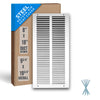 Handua Steel Return Air Grille | Vent Cover Grill for Sidewall and Ceiling, White