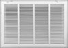 airgrilles 24" x 12" duct opening steel return air grille for sidewall and ceiling hnd-flt-1rag-wh-24x12 752505984063 - 1