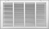 20" X 12" Duct Opening | Filter Included Steel Return Air Filter Grille for Sidewall and Ceiling