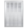airgrilles 20" x 25" duct opening filter included hd steel return air filter grille for sidewall and ceiling fil-7rafg1-wh-20x25 038775643917 - 1