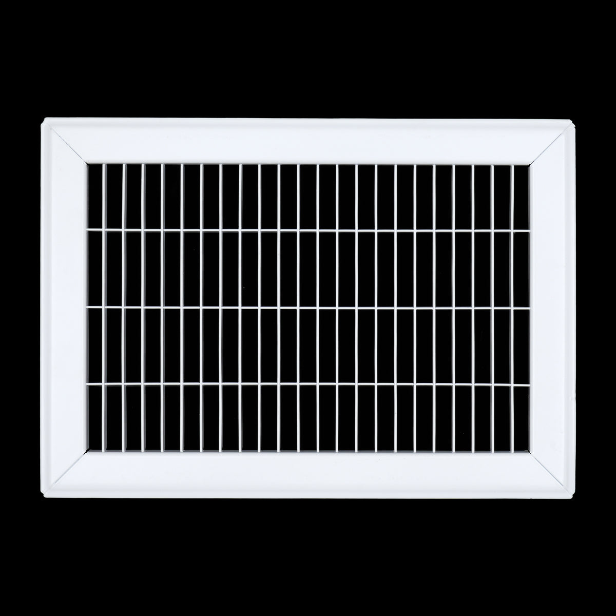 8"W x 12"H [Duct Opening] Return Air Floor Grille | Vent Cover Grill for Floor - White| Outer Dimensions: 9.75"W X 13.75"H