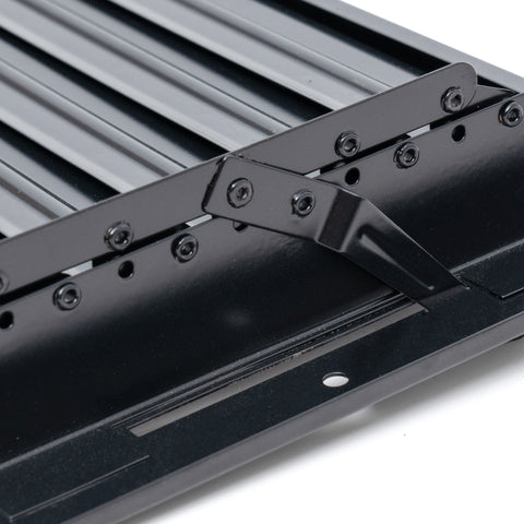 10"W x 6"H Steel Adjustable Air Supply Grille | Register Vent Cover Grill for Sidewall and Ceiling | Black | Outer Dimensions: 11.75"W X 7.75"H for 10x6 Duct Opening