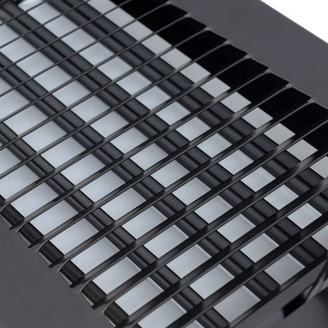 Fits 10x6 Duct Opening 1 WAY Steel Air Supply Diffuser by Handua | Register Vent Cover Grille for Sidewall and Ceiling | Black | Outer Dimensions: 11.75" X 7.75"