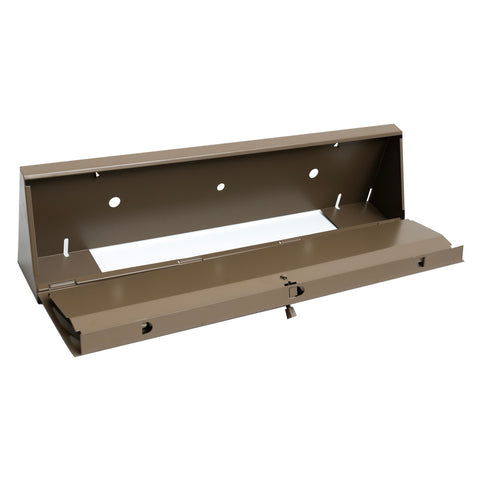 15" Brown Steel Corner Baseboard Register, Round Airflow Adjustable Vent Cover