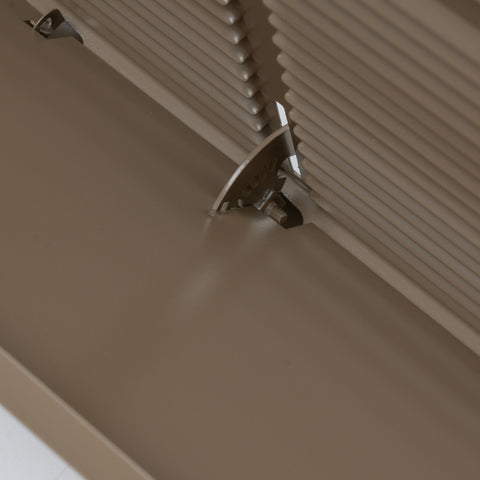 Fits 14x6 Duct Opening | Steel Triangular Baseboard Air Supply Grille with Damper| Air Register Vent Cover Grill | 3-13/16" Depth | Brown | Outer Dimensions: 15-3/4" x 6-5/8"