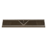 24" Corner Baseboard Register | Brown