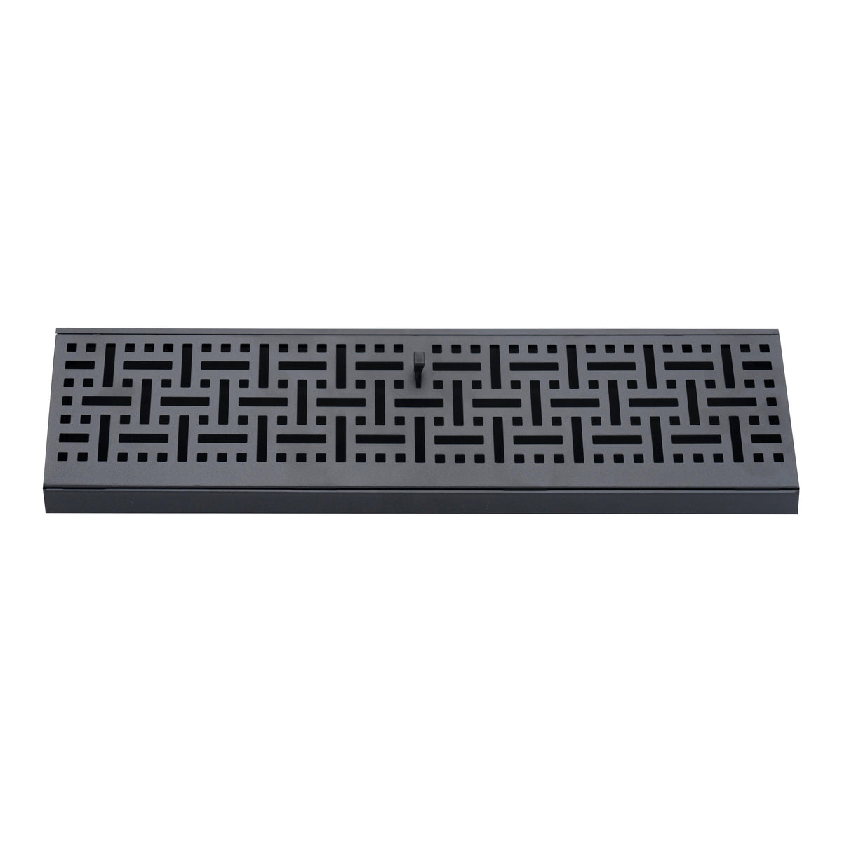 Fits 18" Baseboard Space | Corner Baseboard Register by Handua | Decorative Design | 18" External Length Register Vent Cover Grill | Adjustable Lever for Air Flow Control | Black