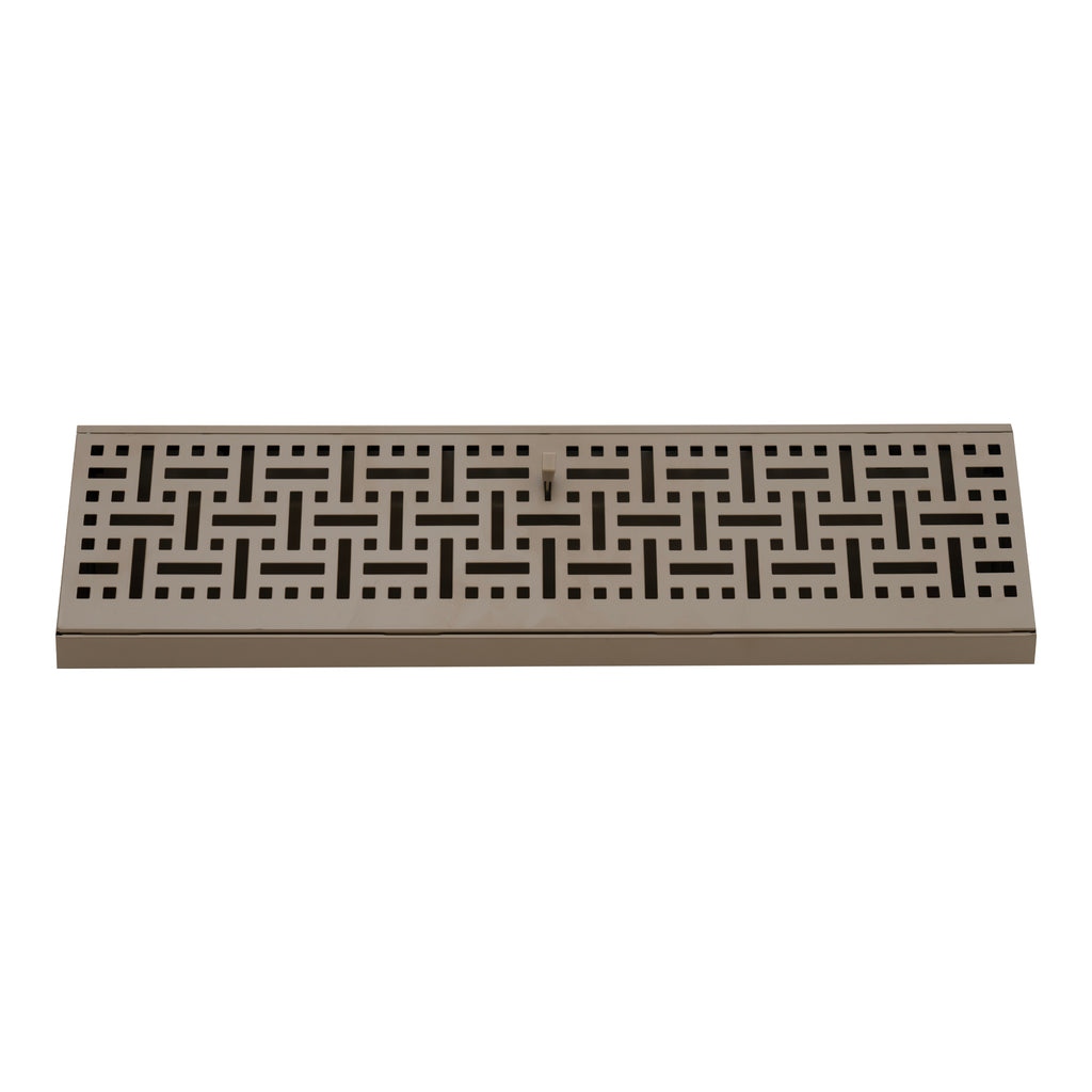 18" Corner Baseboard Register | Decorative Design | Brown