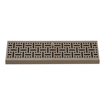 18" Corner Baseboard Register | Decorative Design | Brown