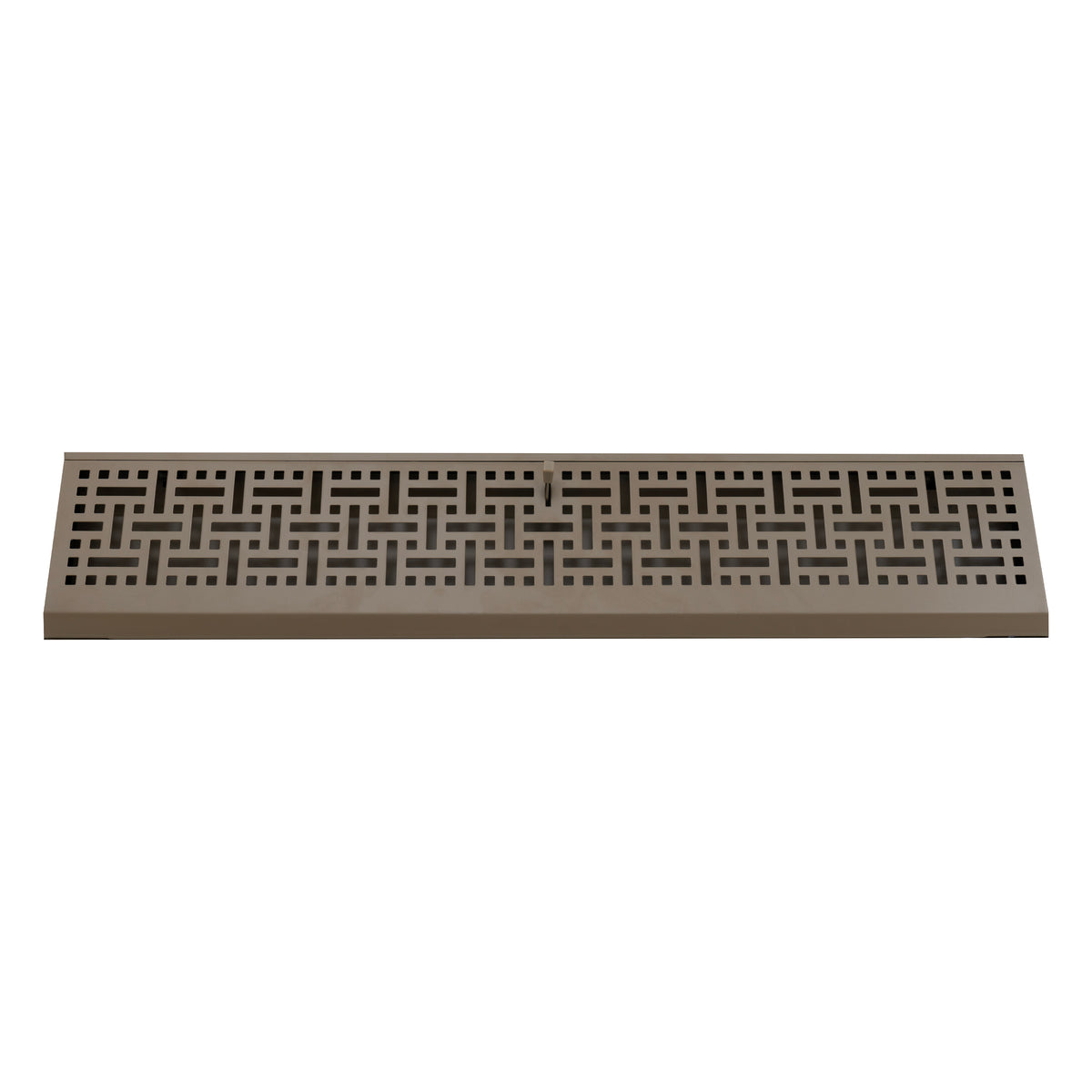 Fits 24" Baseboard Space | Corner Baseboard Register by Handua | Decorative Design | 24" External Length Register Vent Cover Grill | Adjustable Lever for Air Flow Control | Brown