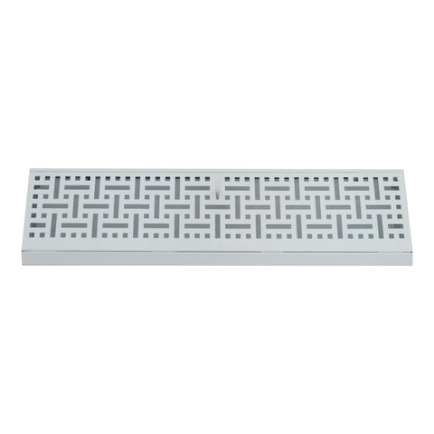 18" Corner Baseboard Register | Decorative Design | White