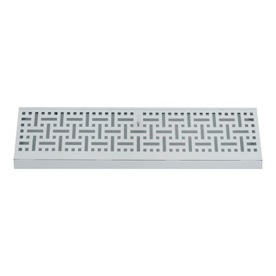 18" Corner Baseboard Register | Decorative Design | White