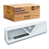 Handua Corner Baseboard Return Air Grille | Round Type Air Flow Design