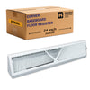 Handua Corner Baseboard Return Air Grille | Round Type Air Flow Design