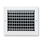 10x8 Modern Aluminum Air Vent Covers & HVAC Grilles | Wall & Ceiling | White | Outer Dimension: 11-3/4"W X 9-3/4"H