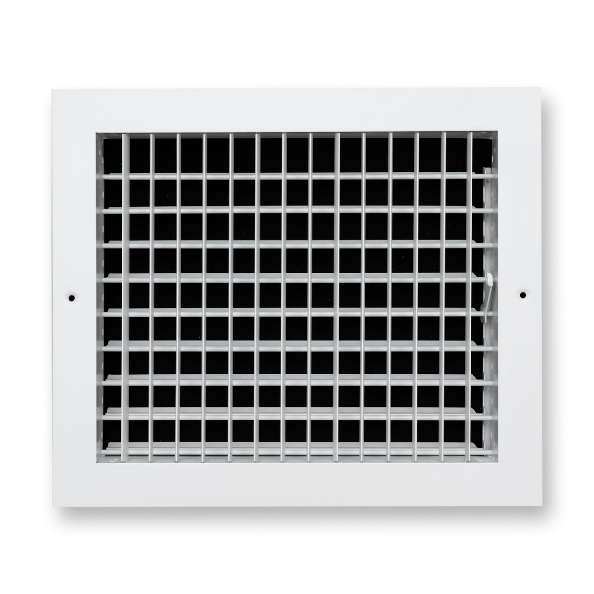 12x10 Modern Aluminum Air Vent Covers & HVAC Grilles | Wall & Ceiling | White | Outer Dimension: 13-3/4"W X 11-3/4"H