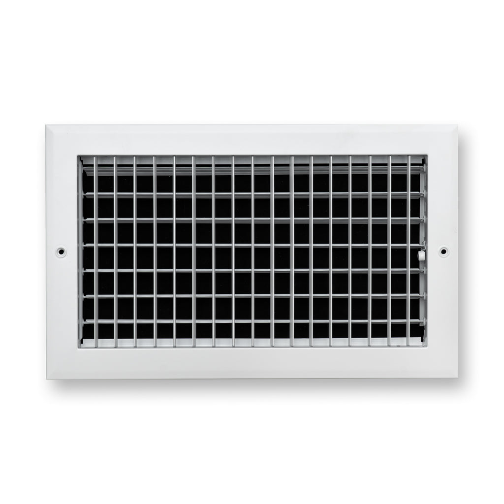 14x8 Modern Aluminum Air Vent Covers & HVAC Grilles | Wall & Ceiling | White | Outer Dimension: 15-3/4"W X 9-3/4"H