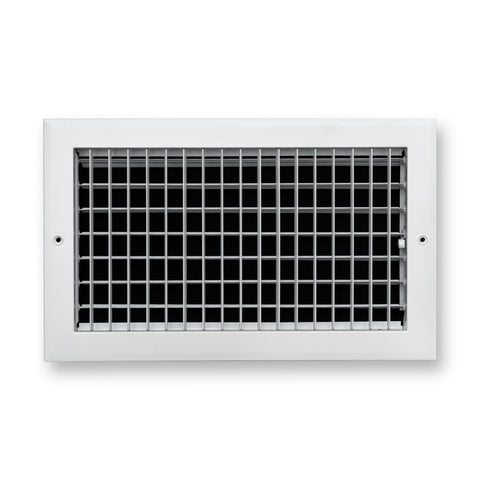 14x8 Modern Aluminum Air Vent Covers & HVAC Grilles | Wall & Ceiling | White | Outer Dimension: 15-3/4"W X 9-3/4"H