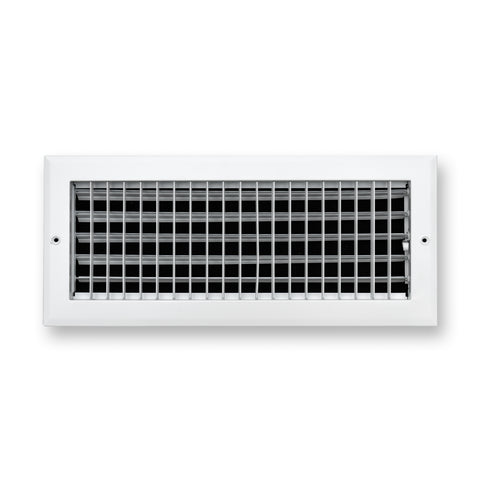 16x6 Modern Aluminum Air Vent Covers & HVAC Grilles | Wall & Ceiling | White | Outer Dimension: 17-3/4"W X 7-3/4"H
