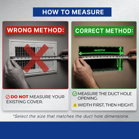 10 x 6-inch Black Aluminum linear slot diffuser, measuring guide