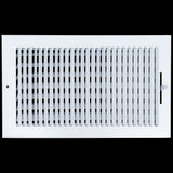 14 X 8 Duct Opening | 1 WAY Steel Air Supply Diffuser for Sidewall and Ceiling