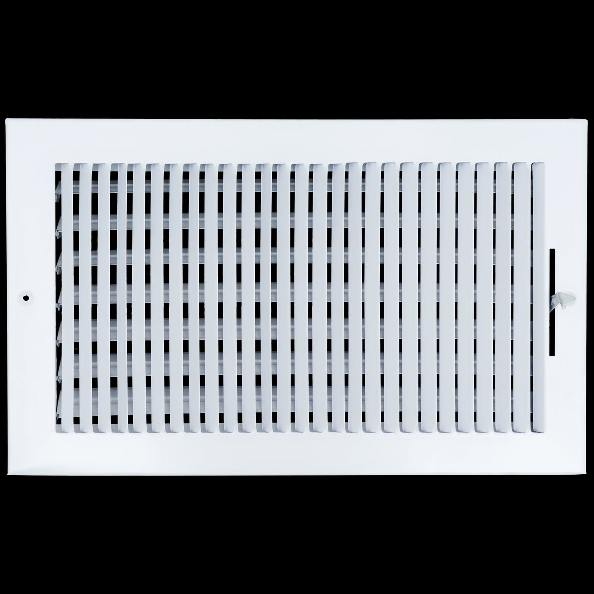 14 X 8 Duct Opening | 1 WAY Steel Air Supply Diffuser for Sidewall and Ceiling